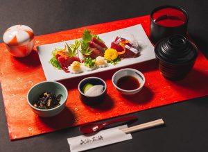 カツオの刺身御膳
