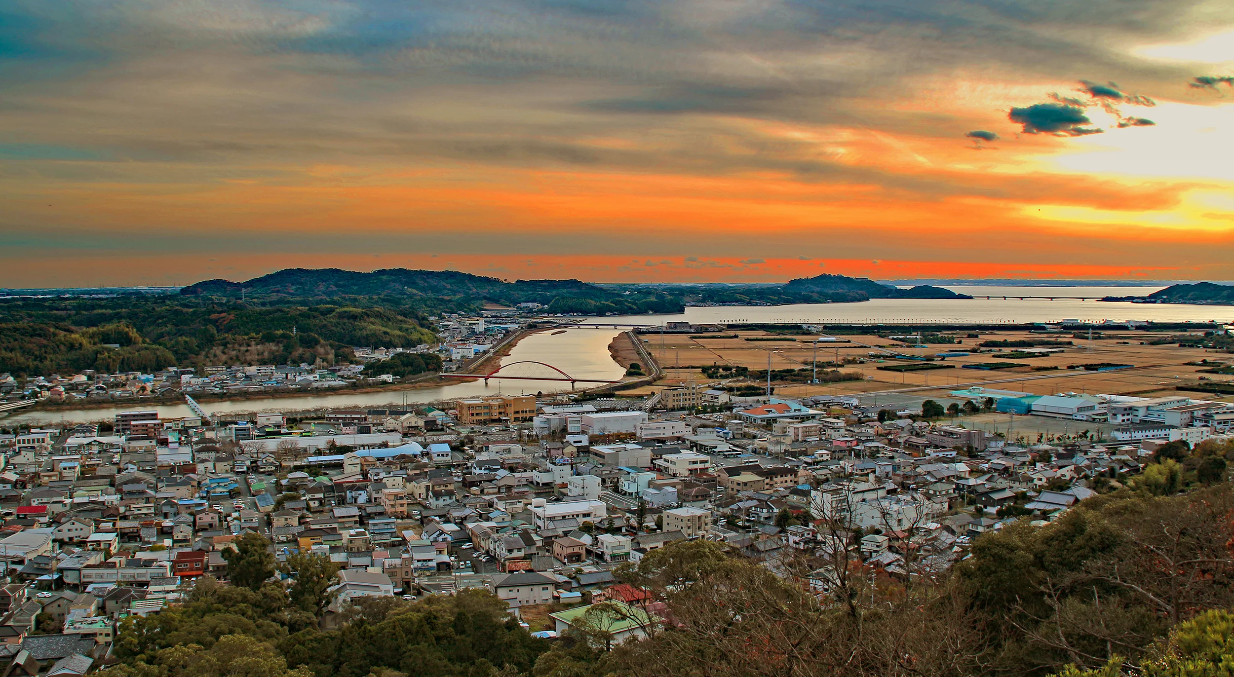 細江公園展望台から